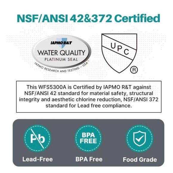 ICEPURE Under Sink Drinking Water Filter System 22K Ultrahigh capacity Removes 9 - Picture 3 of 9